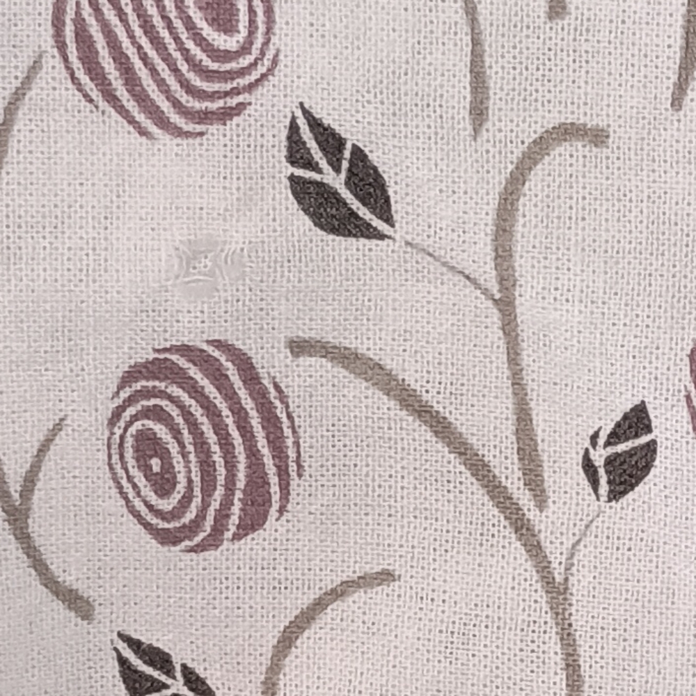 Ikea Majviva Purple White Floral Cotton duvet Cover size 81" By 81" - Picture 9 of 9
